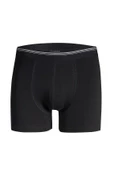 Yıldız 366 Siyah Formen Likralı Boxer - 1