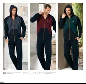 Kly 2062 Kapüşonlu Erkek Eşofman Takımı - 4