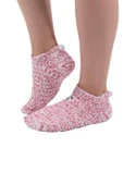 Sahab 48950 Kadın Ayıcık Desenli Peluş Patik - 2