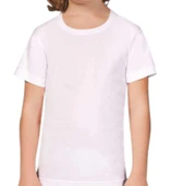 Yıldız 06 Ribana Bisiklet Yaka Kısa Kollu Erkek Çocuk Fanila - 1