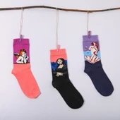 Pinksof SC4090-3K RönesanS01 Kadın 3'lü Hikaye Çorap - 1