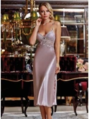 Jeremi 441 6'lı İpek Saten Gecelik-Sabahlık Çeyiz Takımı - 2