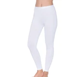 Yıldız 3645 Kadın Likralı Uzun Tayt Beyaz - 1