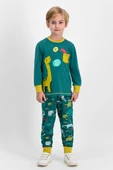 Roly Poly 1630 1-4 Yaş Uzun Kollu Erkek Çocuk Pijama Takımı - 1