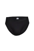 Yıldız 66 Erkek Siyah Modal İz Yapmaz Kemerli Slip Külot 1 Adet - 2