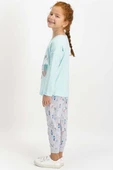 Roly Poly 1742 1-4 Yaş Uzun Kollu Kız Çocuk Pijama Takımı - 2