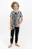 Roly Poly 2371 2-8 Yaş Freedom Erkek Kısa Kol Pijama Takımı - 2