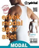 Yıldız 78 Erkek Modal Rambo Atlet Beyaz thumbnail 3