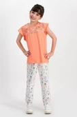 Roly Poly 1795 Kısa Kollu Kız Çocuk Pijama Takımı - 2