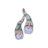 Gnome, Burnuk, Sakallı Kafadar Geyikler Ahşap Dekor - 8