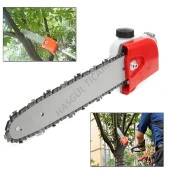 Hsgl Motorlu Tırpan Dal Budama Aparatı 9 DİŞ 26 MM yüksek dallar budama aparatı - 5