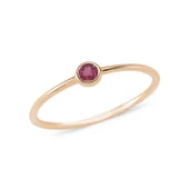 14 Ayar Altın Renkli Taşlı Tel Yüzük thumbnail 1