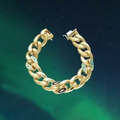 14k Altın Cetaş Fortuna Halka Bileklik thumbnail 1