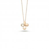 14 Ayar Altın Çiçek Figürlü Kolye thumbnail 1