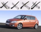 SKODA FABİA ARKA SİLECEK KOLU VE SÜPÜRGESİ 1999--2008 - 1