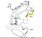 Chevrolet Spark Oksijen Sensörü (2009-2014) 1.2 96291099 - 3