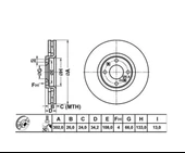 Peugeot 207 Ön Fren Disk (2006-2010) 1.6 9687602180 thumbnail 1