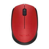 LOGITECH M171 USB ALICILI KABLOSUZ KOMPAKT MOUSE-KIRMIZI 910-004641 - 1