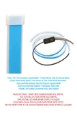 OTO MOTTO Bagaj Altı Kayan Led Kayar Led 120 cm Çok Fonksiyonlu Bagaj Ledi - 3