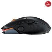ASUS ROG CHAKRAM X RGB YAN JOYSTICK ÜÇ MODLU BAĞLANTI KABLOLU/2.4GHZ/BLUETOOTH 36000 DPI PROGRAMLANABİLİR 11 TUŞ SENSÖR VİDASIZ MANYETİK TUŞLAR VE KAPAK AURA SYNC - 3