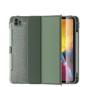 iPad Pro 12.9 2021 (5.Nesil) Kılıf Deri Görünümlü Şık Tasarım Tablet Kılıfı - 4