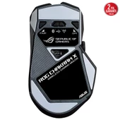 ASUS ROG CHAKRAM X RGB YAN JOYSTICK ÜÇ MODLU BAĞLANTI KABLOLU/2.4GHZ/BLUETOOTH 36000 DPI PROGRAMLANABİLİR 11 TUŞ SENSÖR VİDASIZ MANYETİK TUŞLAR VE KAPAK AURA SYNC - 2