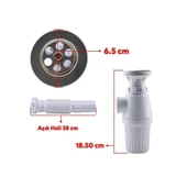 Esli Taslı Koku Önleyicili Körüklü Lavabo Gideri thumbnail 2