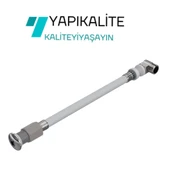 Esnek Asma Klozet Taharet Çubuğu Küresel Uçlu Dirsekli Baglantı 200ml thumbnail 1