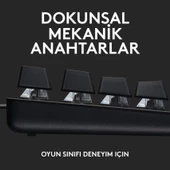 LOGITECH G413 SE AYDINLATMALI TAM BOYUTLU TÜRKÇE Q MEKANİK OYUN KLAVYESİ - SİYAH 920-010556 - 2