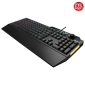 ASUS TUF GAMING K1 RGB MECH BRANE TURKCE OYUNCU KLAVYESI OZEL SES DUGMESI YAN ISIK CUBUGU ARMOURY CREATE OZELLIKLI SUYA VE TOZA DAYANIKLI - 4