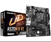 Gigabyte A520M-K-V2 Ddr4 5100Mhz Pci-E Gen3 M.2 Usb 3.2 Vga Hdmi Matx Am4 Anakart - 1