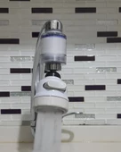 Filtreli Kireç Önleyici 360 Derece Dönen Hareketli Musluk Başlığı - 3 Fonksiyonlu - Krem thumbnail 4