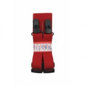 çocuk pantolon askısı kırmızı unisex model - 1