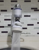 Filtreli Kireç Önleyici 360 Derece Dönen Hareketli Musluk Başlığı - 3 Fonksiyonlu - Krem thumbnail 2