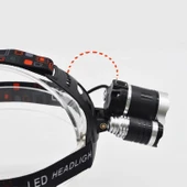 3 Başlıklı Şarjlı  Kafa Feneri  Wt-256 - 3