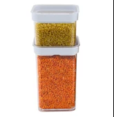 Vakumlu Kare Saklama Kabı - 1 litre - 5