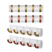 Elbise Gömlek Askısı Çok Amaçlı Mutfak Banyo Askısı 5li - 2