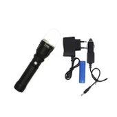 Flaşörlü Uzun Mesafeli Şarjlı Pilli Mıknatıslı EL Feneri Wt-282 - 4