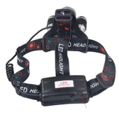 3 Başlıklı Şarjlı  Kafa Feneri  Wt-256 - 4