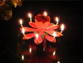 Müzikli Kendinden Açılan Sihirli Pasta Mumu thumbnail 3