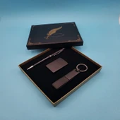 Siyah Anahtarlık Çakmak Ve Tükenmez Kalem - 1