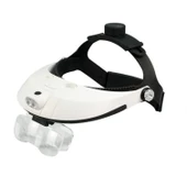 5 Mercekli Çok Fonksiyonlu Başlık Tip Işıklı Büyüteç 81001H - 1