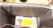 Bebek Beşik Başucu Düzenleyici Kapaklı 5 Bölmeli Organizer - 5