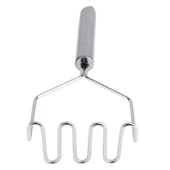 İnox Paslanmaz Metal Patates Ezici Püre Yapıcı 27 cm thumbnail 5