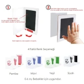 Bebek El Ve Ayak Izi Anı Baskı Seti - 1