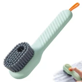 Deterjan Hazneli Süet Bot Nubuk Ayakkabı Temizleme Fırçası Mutfak Banyo Fırçası Çok Amaçlı - 2