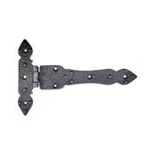 Antika Tarz Dekoratif Pirinç Kuyruklu Düğmeli Menteşe No3 - 155x240 mm, Oksit - 1