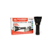 15 Watt 1000 Lümen Profesyonel Şarjlı El Feneri PD-6692 - 3