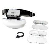 Lens Takmalı 5 Lenslı Led Lambalı Şapka Tip Büyüteç TG-53-vice/(1395) 437 thumbnail 2