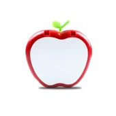 Manikür - Pedikür Seti Elma Şeklinde 4 Parça Aynalı - 1